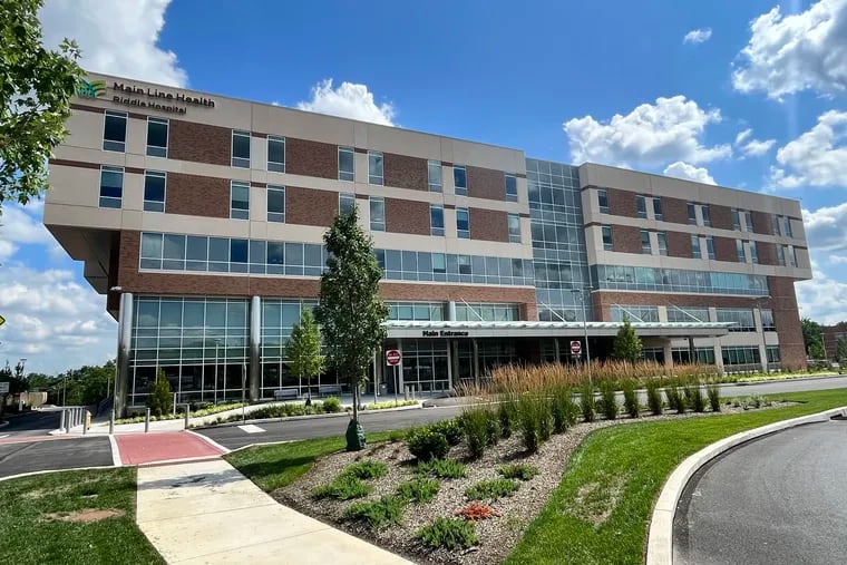 Riddle Hospital's new patient pavilion opened Monday, July 10.