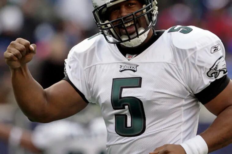 &quot;We&#0039;re not known for running the ball,&quot; Donovan McNabb deadpanned.
