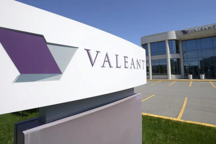 FILE – This May 27, 2013, file photo, shows the head office and logo of Valeant Pharmaceuticals in Montreal. Valeant Pharmaceuticals, which came under heavy scrutiny for acquiring the rights to drugs and then drastically raising their prices, is changing its name. The Canadian company will now be called Bausch Health Companies.