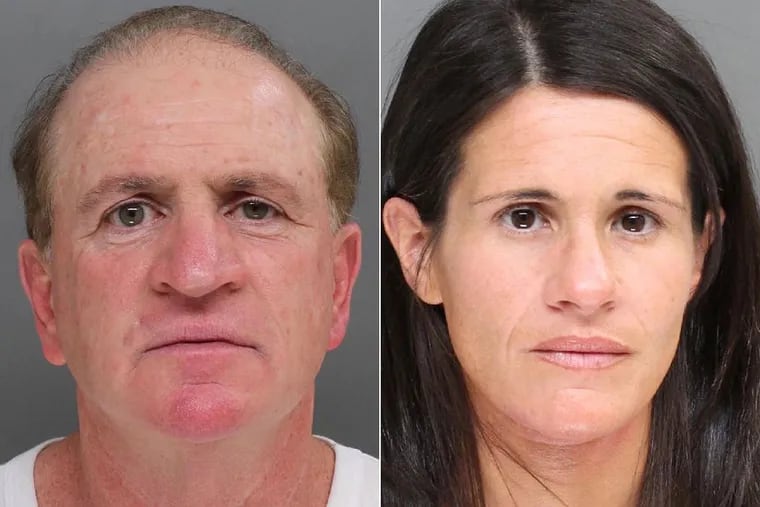 Carmen D'Amato (left), and Rita D'Amato were arrested in a Queen Village attack on a homeless man.