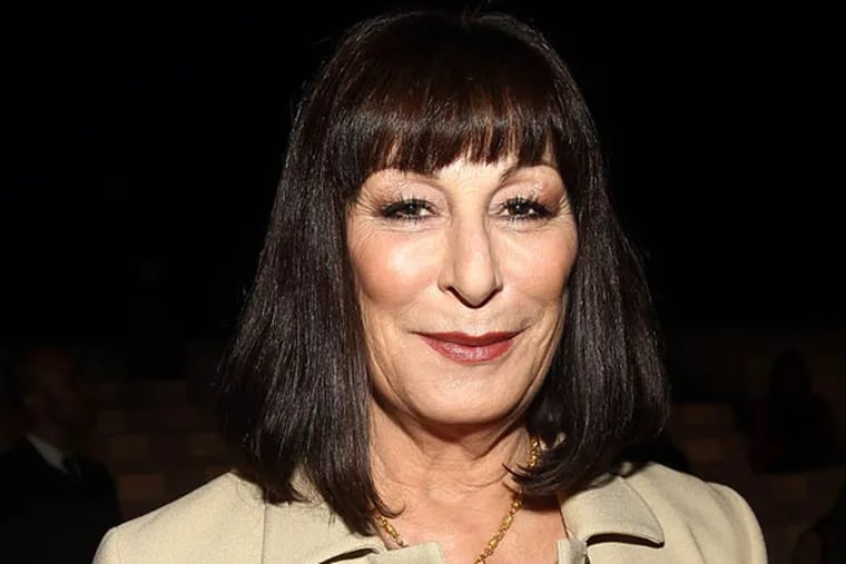 Actress Anjelica Huston attends the Michael Kors Fall 2012 show  during Fashion Week in New York, Wednesday, Feb. 15, 2012. (AP Photo/ Donald Traill)