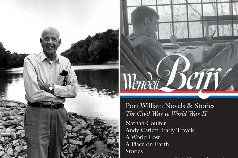 Wendell Berry, author of “Port William Novels &amp; Stories.”