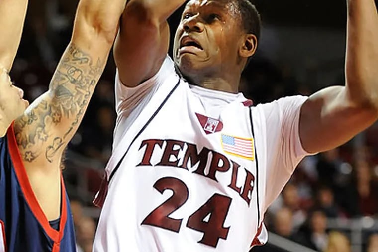 Lavoy Allen has decided to return to Temple and remove his name from the NBA Draft.  (Clem Murray/Staff file photo)