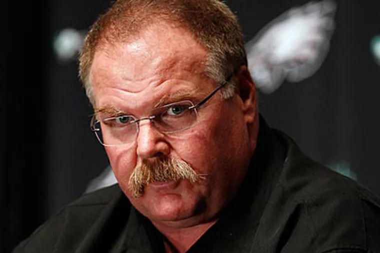 Andy Reid has coached the Eagles to one Super Bowl appearance during his tenure. (David Maialetti/Staff Photographer)