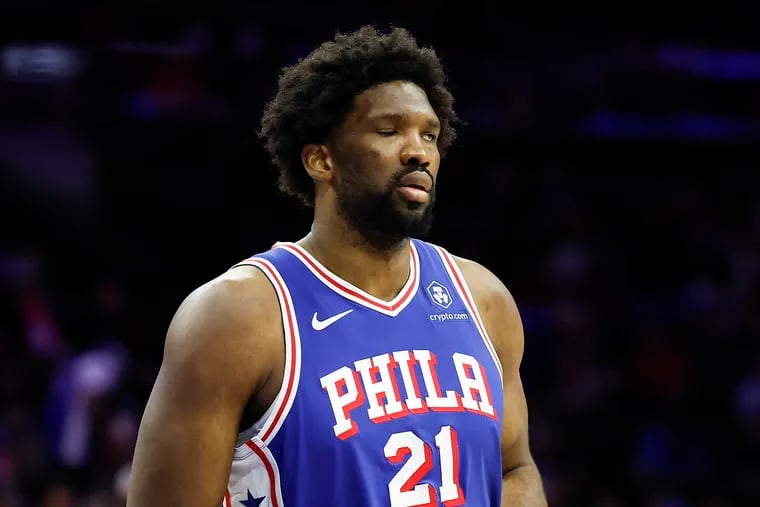 Sixers center Joel Embiid said after Game 3 that he has been struggling with a mild case of Bell's palsy.