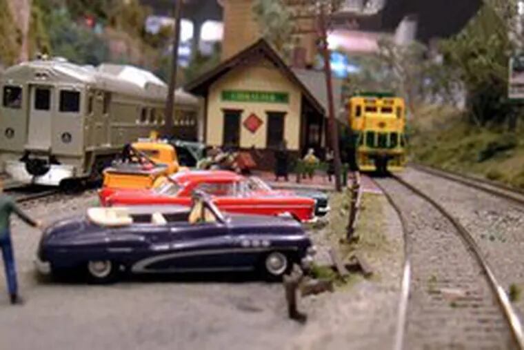 The Schuylkill Valley Model Railroad exhibit in Phoenixville.