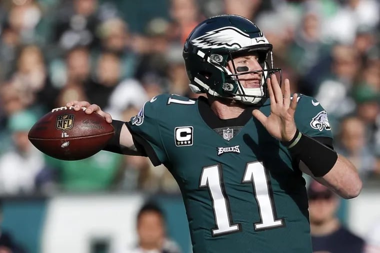 Carson Wentz led the Eagles to an 11-2 record before getting injured.