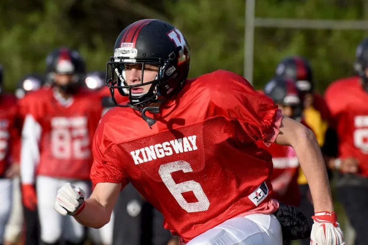 Kingsway senior Kevin Zehner has put together one of the best seasons by a wide receiver in program history.