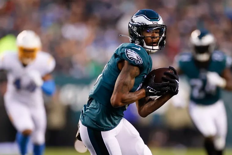 DeVonta Smith has given the Eagles that long sought after boost at receiver.