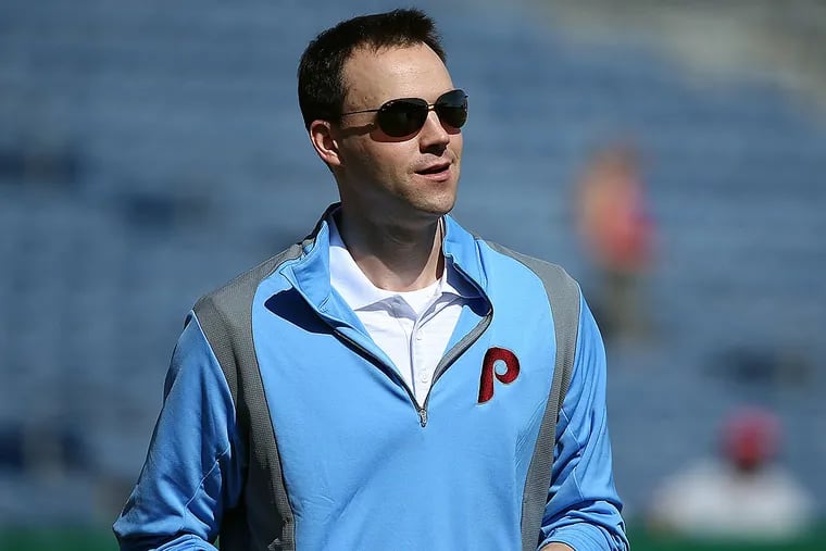 Phillies general manager Matt Klentak.