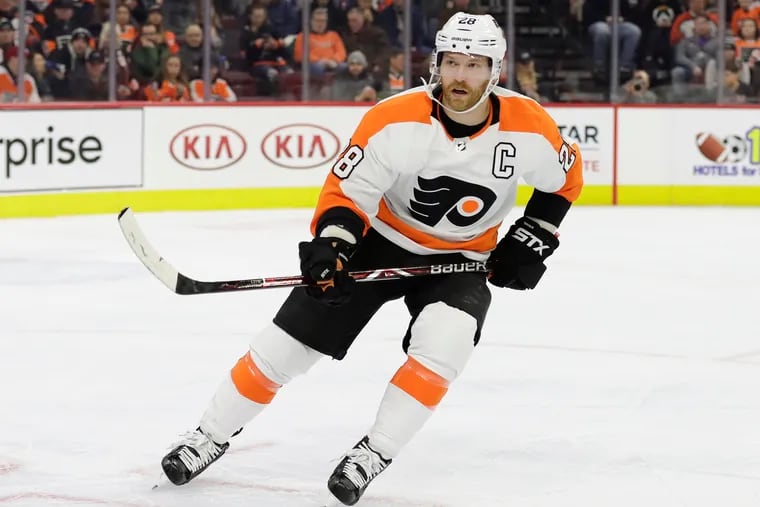 Flyers center Claude Giroux is the NHL's third-leading point producer over the last nine seasons.