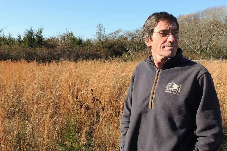 Mike Crewe , program director of the N.J. Audubon Society, created a natural habitat in his yard in Lower Township.