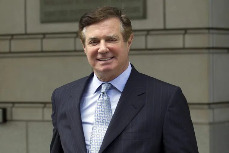 Paul Manafort in a May 2018 file photograph.