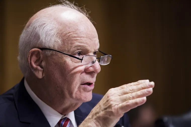 Sen. Ben Cardin, D-Md., shown in October 2017, is part of a duo leading the early discussions about another round of coronavirus stimulus spending.