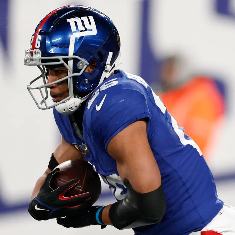 Saquon Barkley rushed for 962 yards in 14 games with the Giants last season.