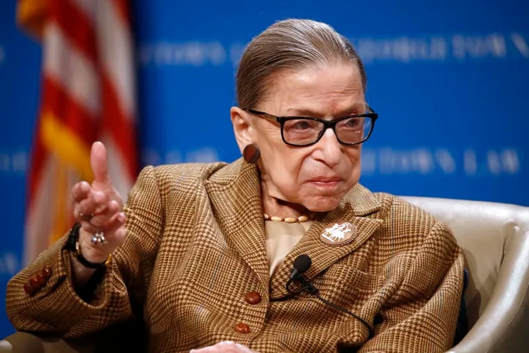 Supreme Court justice Ruth Bader Ginsburg has been selected this year’s recipient of the Liberty Medal.