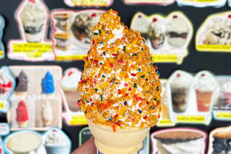 Right outside of Sea Isle is Custard King, a favorite ice cream shop with plenty of outdoor seating for those looking to enjoy their scoop at the shop.
