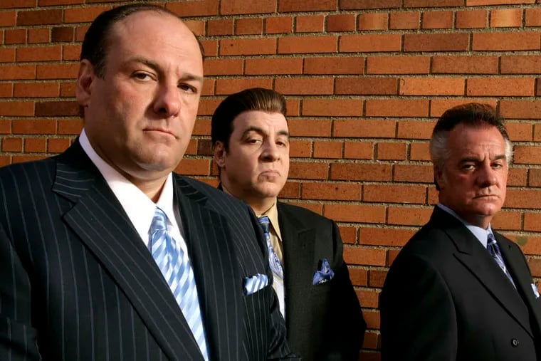 James Gandolfini (left), Steven Van Zandt, and Tony Sirico in "The Sopranos," one of several series that HBO is temporarily making free to non-subscribers through its apps.