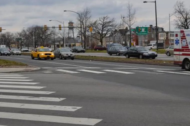 Roosevelt Boulevard sees as many as 75,000 to 90,000 vehicles per day. (PlanPhilly)