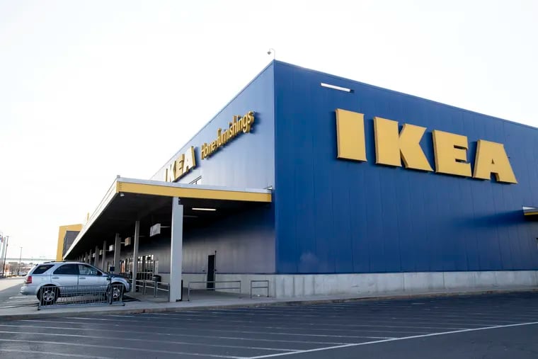 Ikea's physical stores closed for about seven weeks at the beginning of the pandemic, but online sales grew 45% last year.