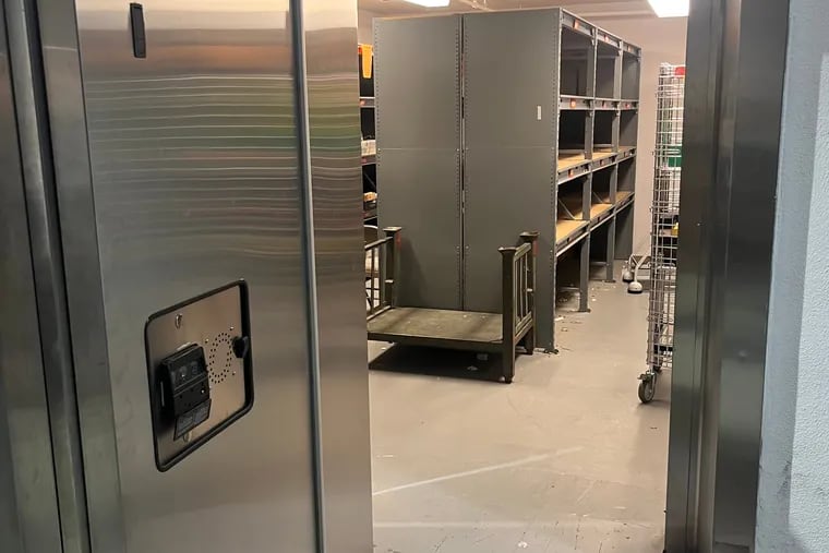 The empty vault at First State Depository in Wilmington on Nov. 30, the last day of operations by a court-appointed receiver. An audit discovered that gold and silver worth at least $50 million vanished from the facility.