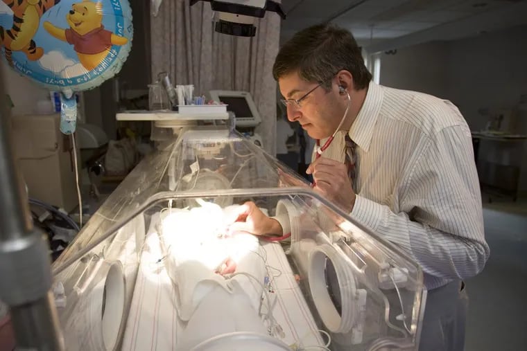 Tufts Medical Center pediatrician Jonathan M. Davis led the study that found methadone is superior for treating newborns suffering opioid withdrawal
