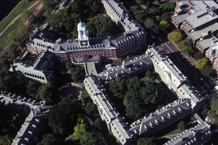 An aerial view of Harvard University campus in 2013. Harvard defeated a lawsuit attempting to stop the school from using race as a factor in admissions.