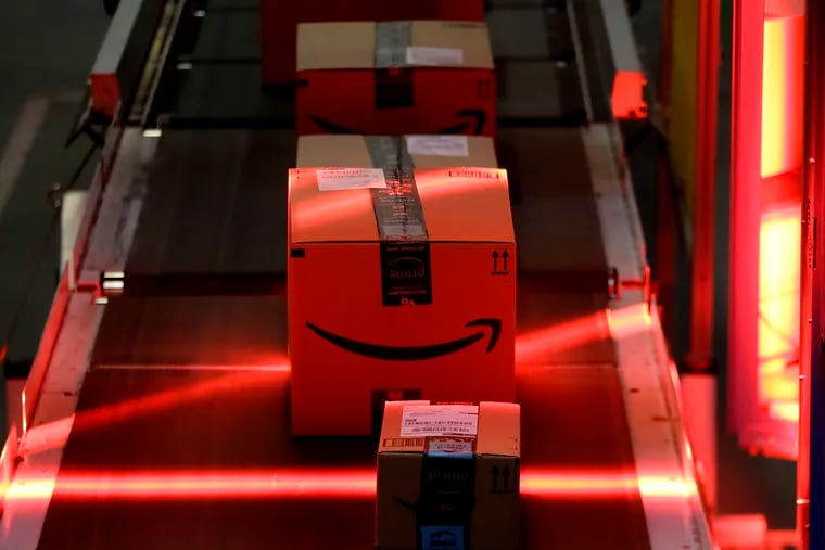 Who's liable if something goes wrong with a product bought through Amazon, such as these headed out from a fulfillment center in New Jersey? A Pennsylvania case likely to go all the way to the U.S. Supreme Court could create a new legal definition.