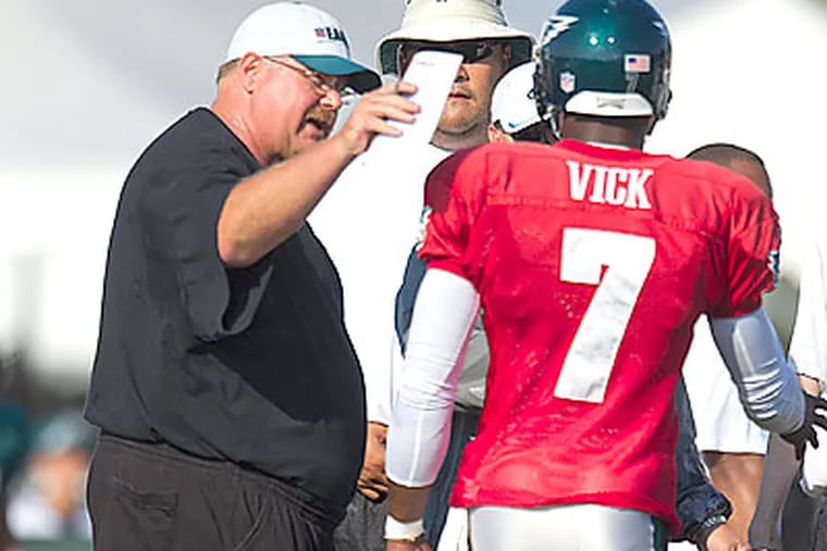Thanks in large part to Michael Vick, the Eagles are a team that players across the NFL want to join. (Ed Hille/Staff Photographer)