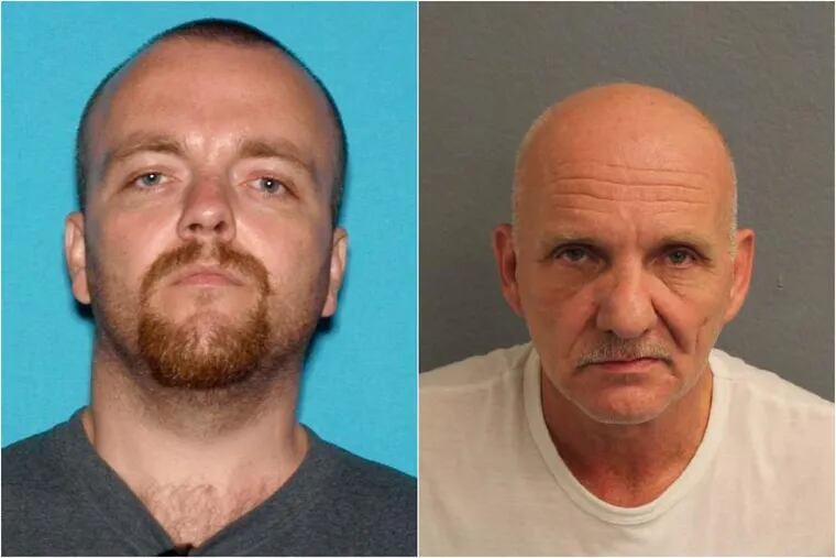Left: David Riley, 34. Right: David Carty, 58.