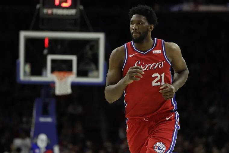 Sixers’ center Joel Embiid will be busy during All-Star Weekend.