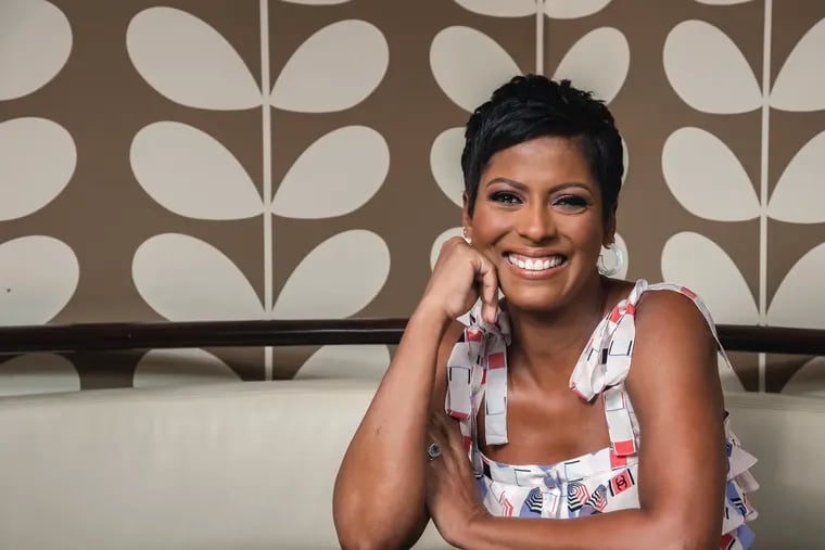 Tamron Hall in a 2019 file photo at Ruby's Vintage Harlem in New York, where she was photographed to promote her self-titled syndicated talk show, now an Emmy winner.