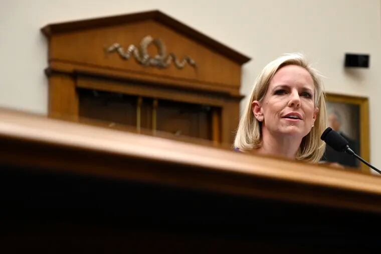 Homeland Security Secretary Kirstjen Nielsen testifies before the House Judiciary Committee on Capitol Hill in Washington, Thursday, Dec. 20, 2018. (AP Photo/Susan Walsh)