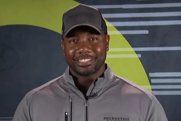 Former Phillies slugger Ryan Howard, during an appearance on ESPN's "Outside the Lines" in September.