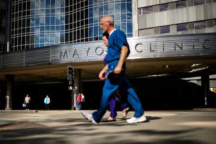 Mayo Clinic employs over 59,000 people, 33,000 at its Rochester, Minn., location, and system-wide treats more than 1.2 million patients per year. (Glen Stubbe/Minneapolis Star Tribune/TNS)