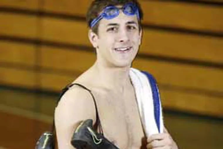 'Nova's Bill Sepich will compete in Big East swimming and track championships.