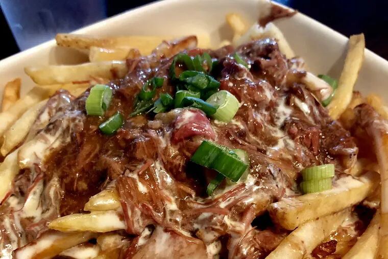 Short rib fries at the Pour House in North Wales.