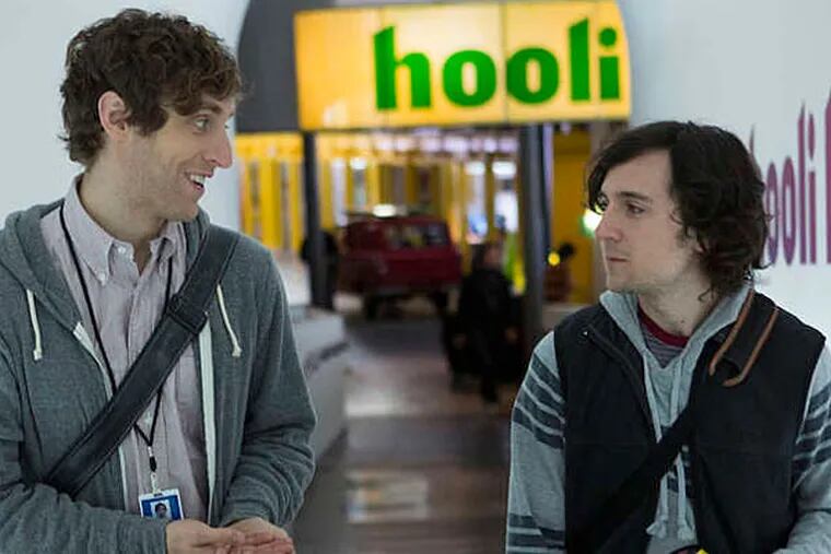 &quot;Silicon Valley&quot; on HBO stars Thomas Middleditch (left) and Josh Brener. (Jaime Trueblood/HBO)