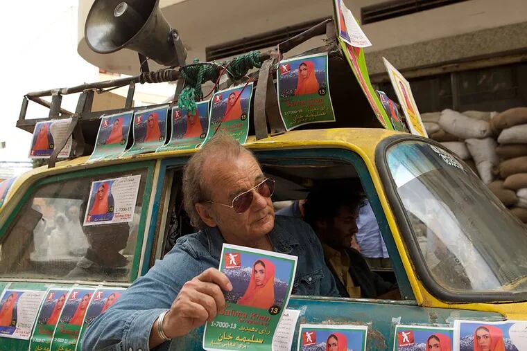 This photo provided by Open Road Films shows Bill Murray as Richie Lanz in "Rock the Kasbah." The movie opens in U.S. theaters Oct. 23, 2015.