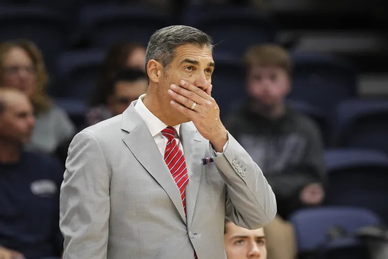 Jay Wright was shocked at his team's performance on Saturday, and probably their drop in the poll, too.