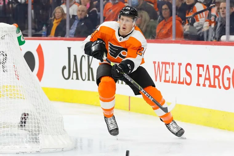 Flyers defenseman Nick Seeler was removed from COVID-19 protocols on Saturday and will return to the lineup against the San Jose Sharks.