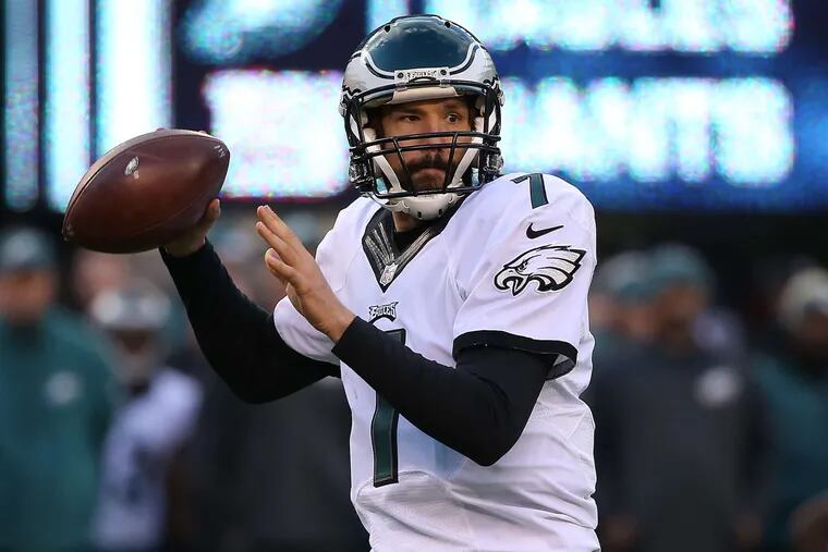 The Eagles can re-sign Sam Bradford or put the franchise tag on him. They have few other viable options at quarterback.