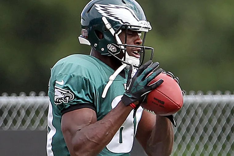 Eagles wide receiver Ifeanyi Momah. (Yong Kim/Staff Photographer)