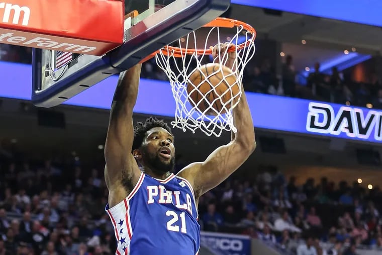 Joel Embiid and the Sixers now know their 2019-20 opponents.