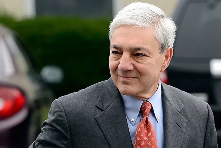 Ex-Penn State President Graham Spanier became the highest paid public college president of 2011-12 when he was forced out. (AP Photo/Jason Minick, File)