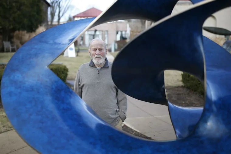 The art of Robert Engman, 89, of Haverford, ranges from massive sculptures to tabletop pieces.