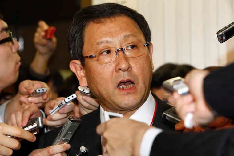 Toyota Motor Corp. President Akio Toyoda's car company dealt with recalls of more than eight million vehicles.