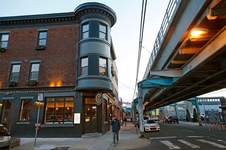 Front Street Caf&#0233; in Fishtown. &quot;It's an emerging area,&quot; said Anna Bailey, of the Philadelphia Federal Credit Union.