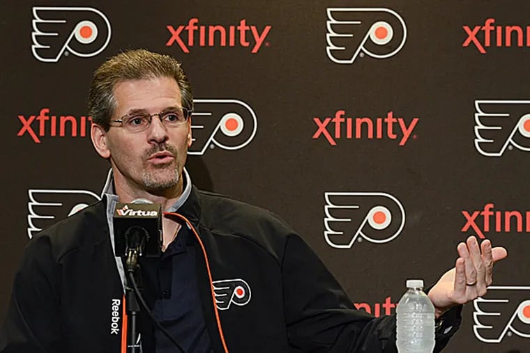 Flyers general manager Ron Hextall. (Andrew Thayer/Staff Photographer)