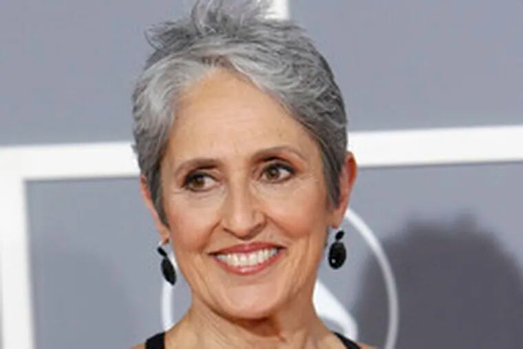 Joan Baez says she wasn&#0039;t told why she was left off the program.